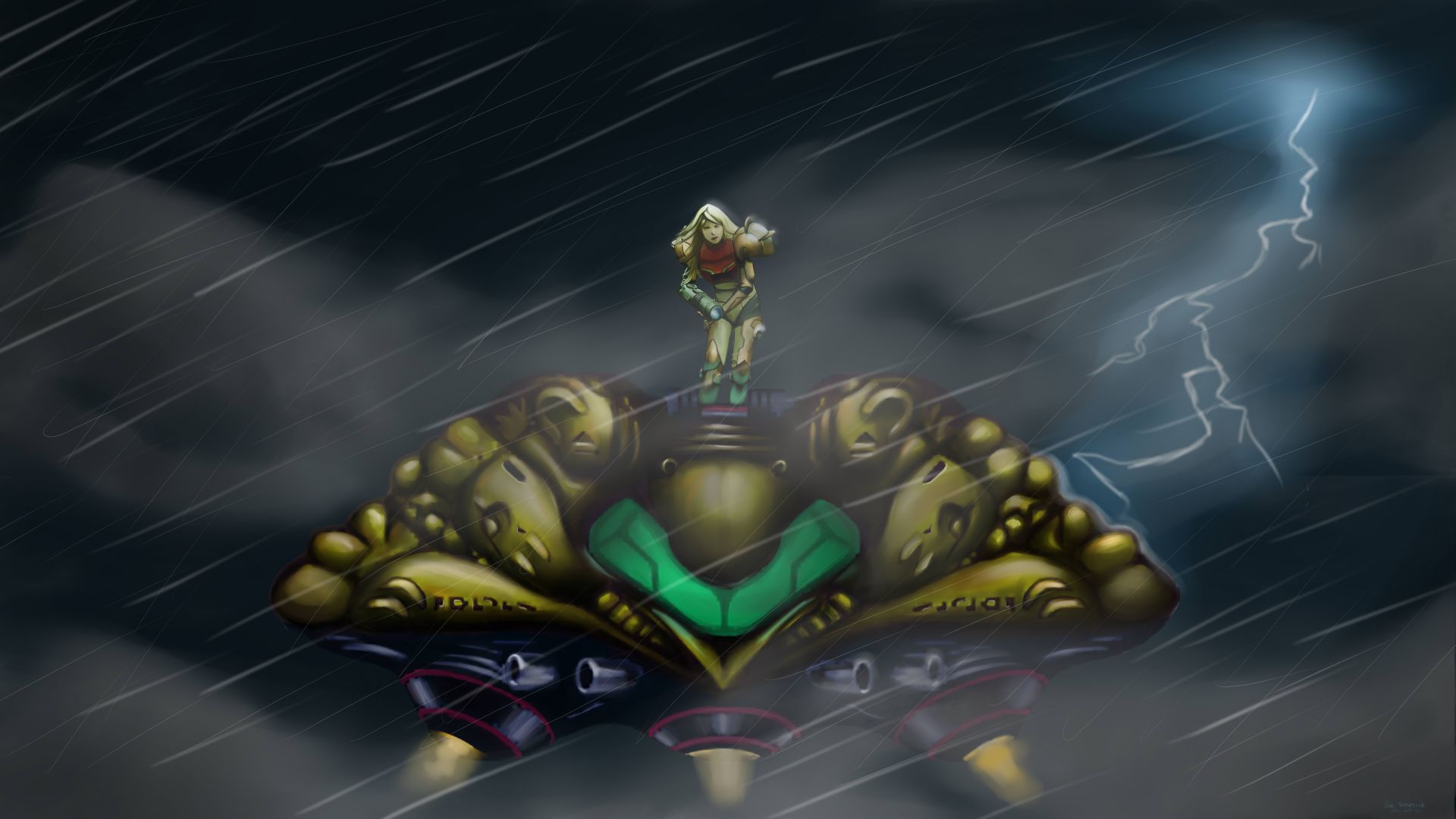 Super Metroid HD remake envisioning