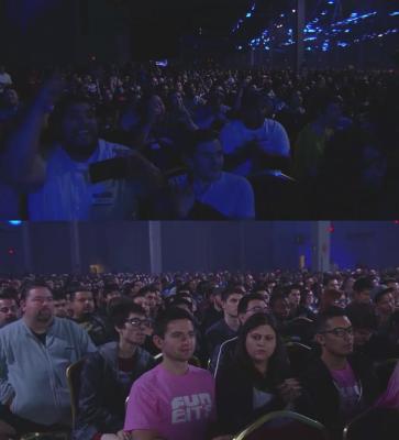FFVII Crowd Reaction Before and After
